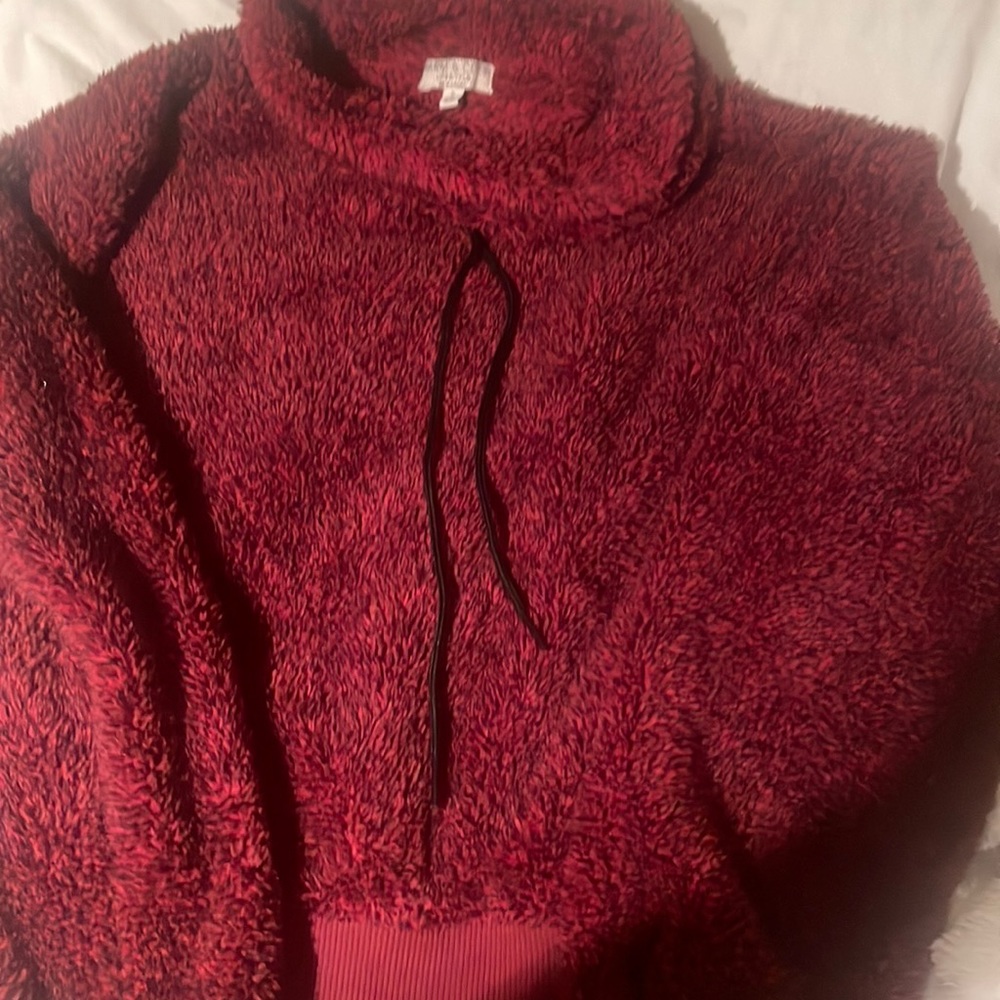 Warm and Cozy lifestyle brand pullover